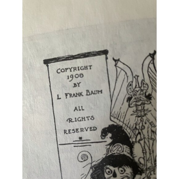 Dorothy and the Wizard of Oz 1908 Paperback, L. Frank Baum - Picture 9 of 9